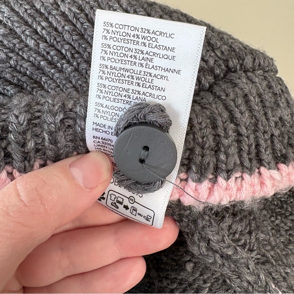 New Anthropologie Pilcro Jesse French bulldog icon cardigan sweater - Picture 8 of 8